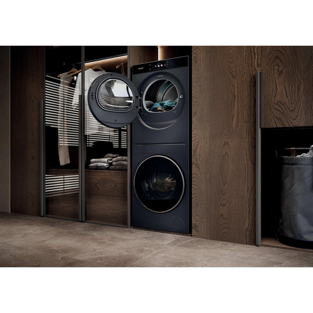 Haier Couture CLC108-GNU1-UK WiFi Connected 10Kg/8Kg 1400 Spin Heat Pump Washer Dryer with - Graphite