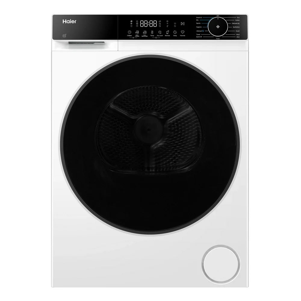 Haier X5 Plus HD90-D357AU1-UK 9kg Freestanding Heat Pump Tumble Dryer White - A++ Rated