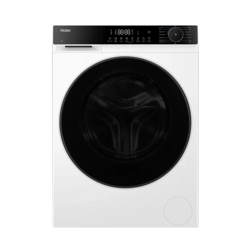 Haier X5 Plus HW90BP14357AETUK 9kg 1400 Spin Freestanding Washing Machine White - A Rated