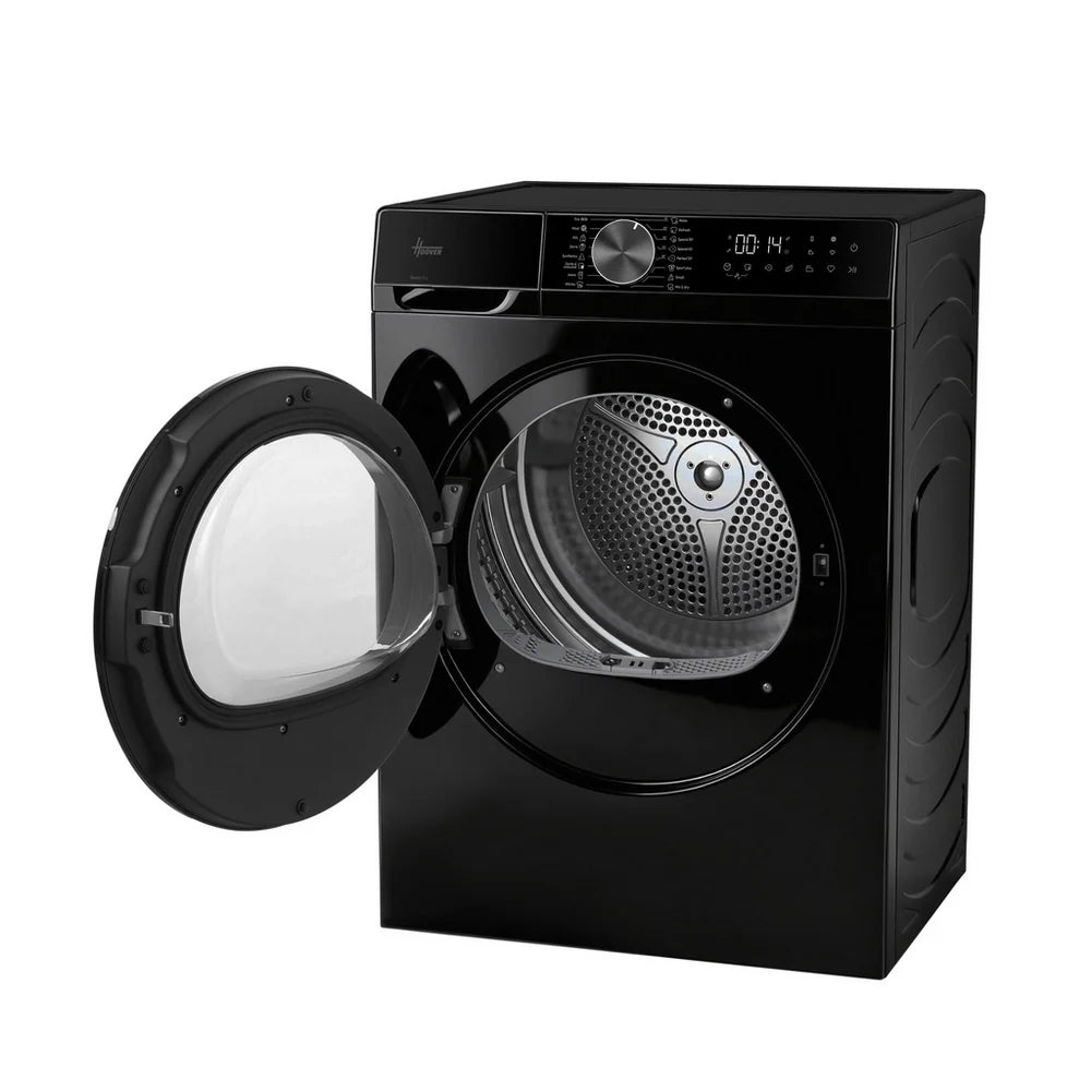 Hoover HGD 8N2BBC-80 8kg Heat Pump Tumble Dryer Black - A++ Rated