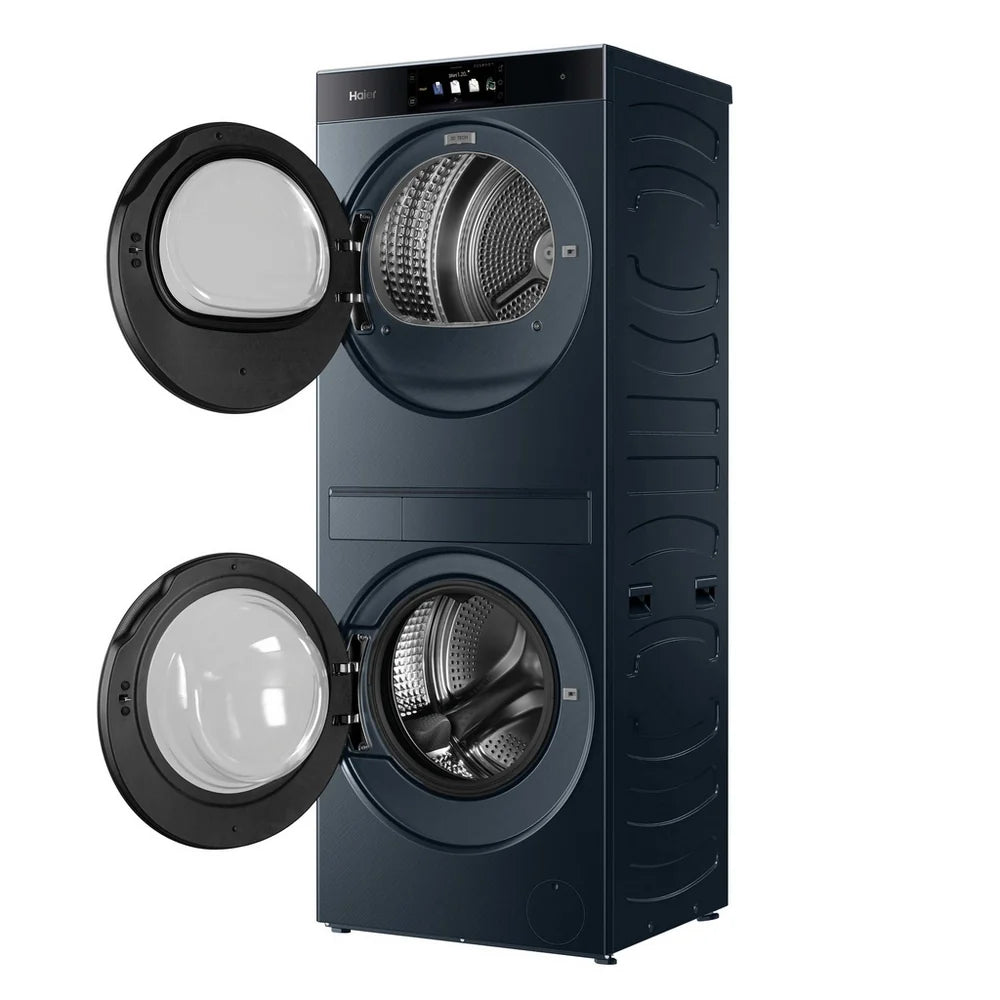 Haier Couture CLC108-GNU1-UK WiFi Connected 10Kg/8Kg 1400 Spin Heat Pump Washer Dryer with - Graphite