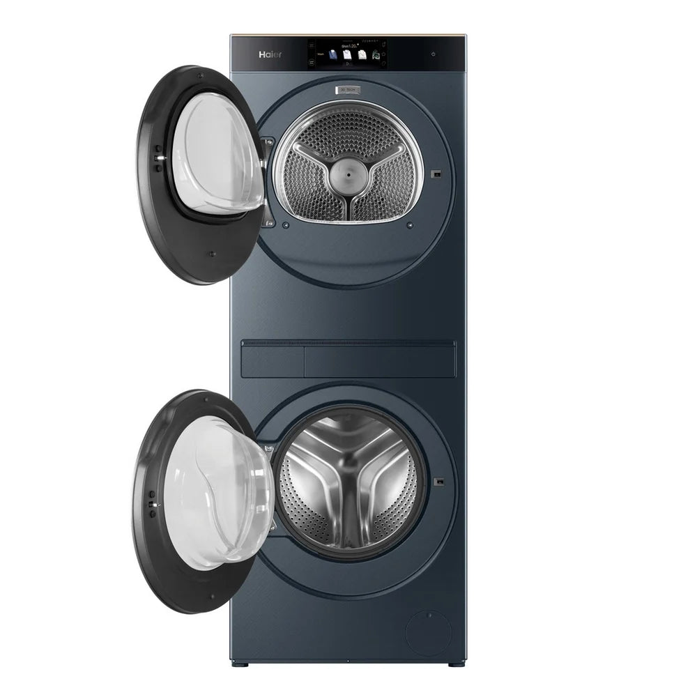 Haier Couture CLC108-GNU1-UK WiFi Connected 10Kg/8Kg 1400 Spin Heat Pump Washer Dryer with - Graphite