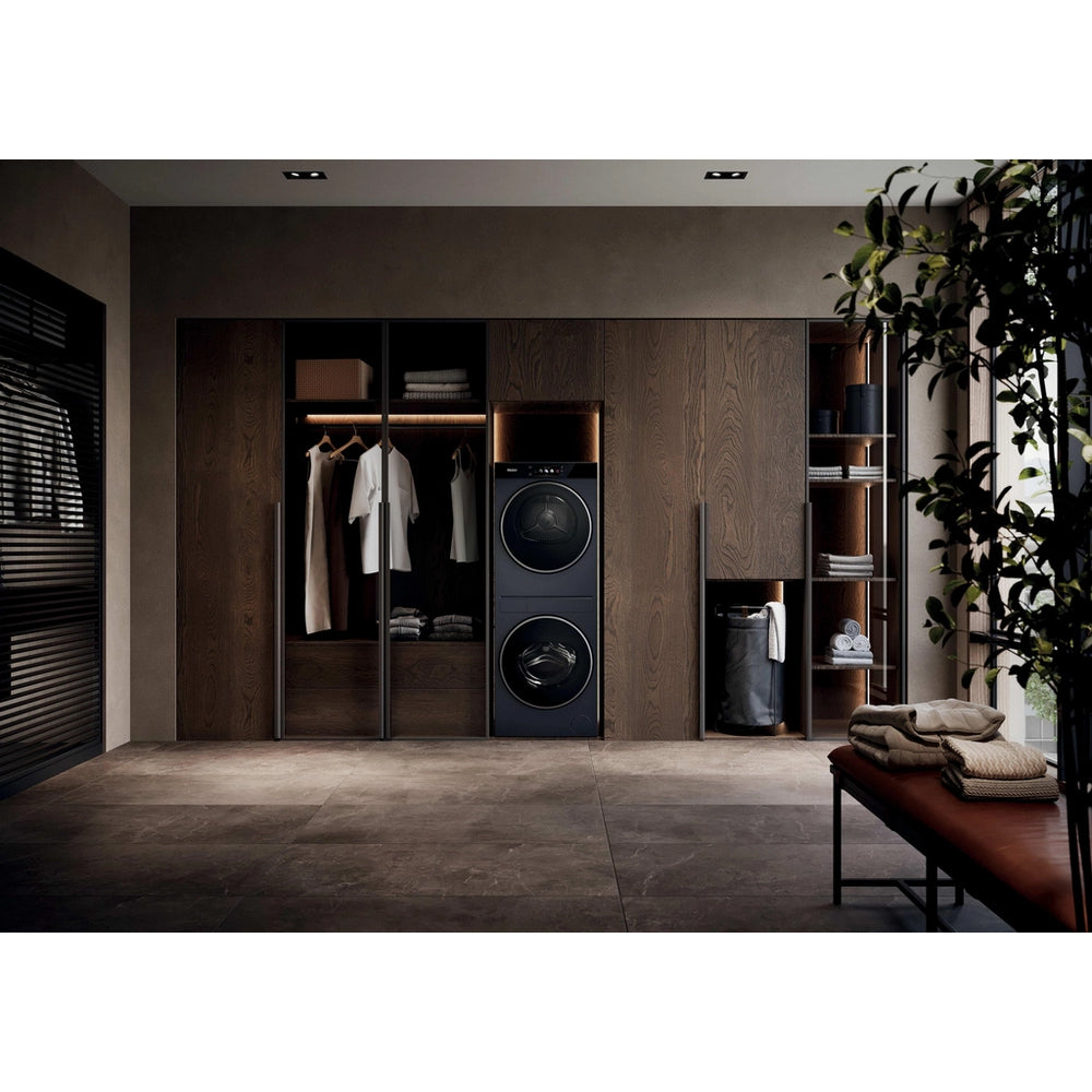 Haier Couture CLC108-GNU1-UK WiFi Connected 10Kg/8Kg 1400 Spin Heat Pump Washer Dryer with - Graphite