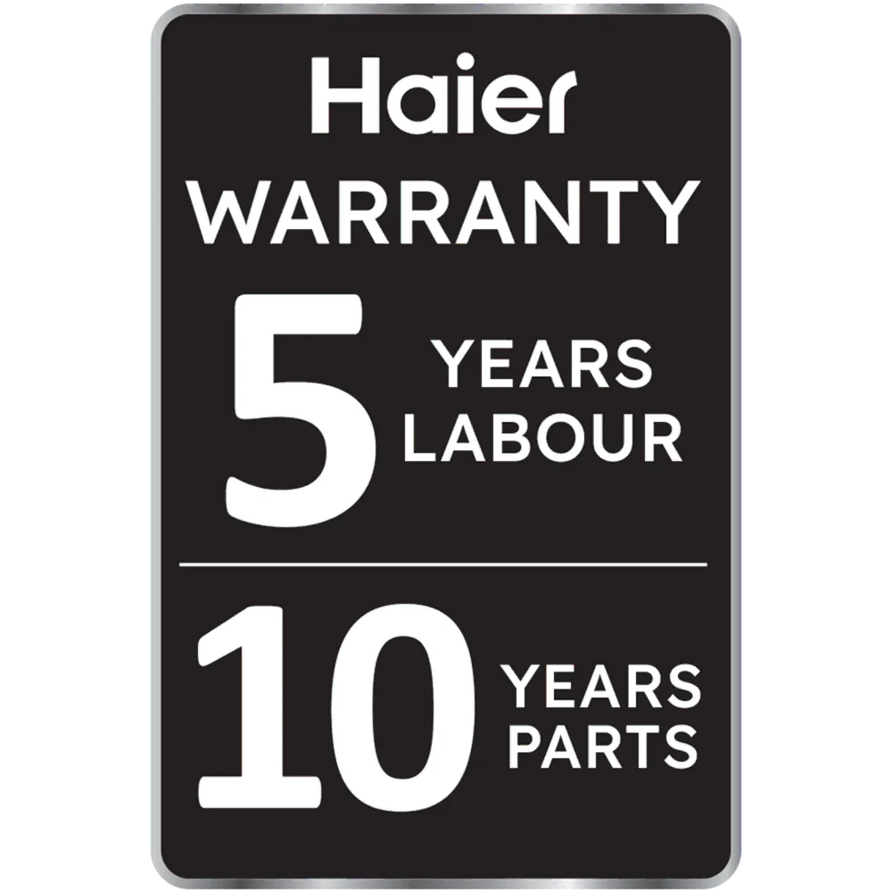 Haier HW100-B14387GUU 10kg 1400 Spin WiFi Freestanding Washing Machine Graphite - A Rated