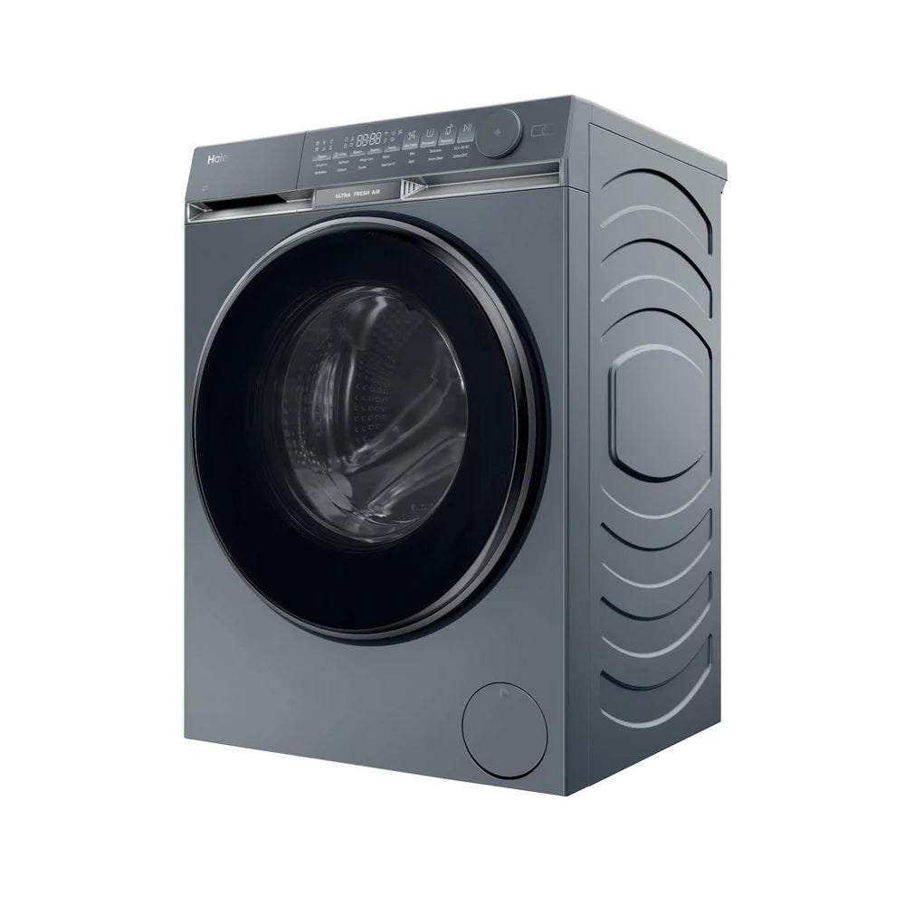 Haier HW100-B14387GUU 10kg 1400 Spin WiFi Freestanding Washing Machine Graphite - A Rated