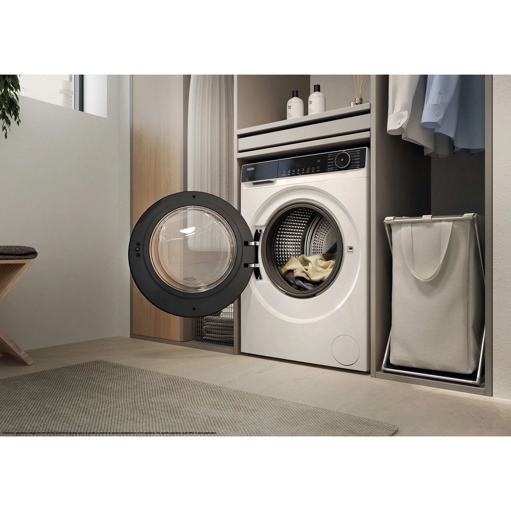Haier HW90-BP14357TUUK 9kg 1400 Spin Front Load Washing Machine White - A Rated