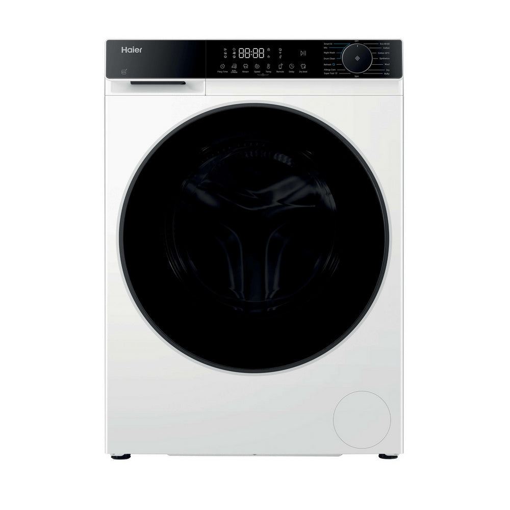 Haier HWD90BP14357TUUK Series 5 9kg+5kg 1400 Spin Freestanding Washer Dryer White