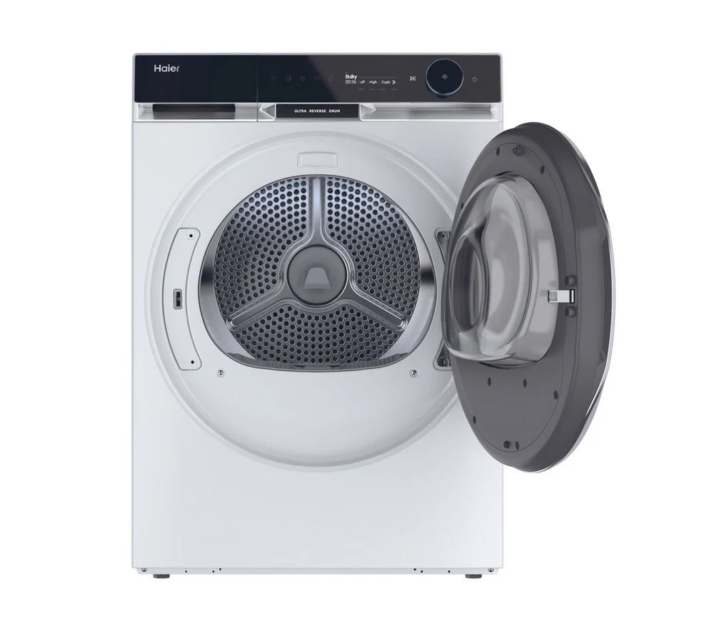 HAIER X Series 11 HD90-A3Q397U1 WiFi-enabled 9kg Heat Pump Tumble Dryer White - A+++ Rated