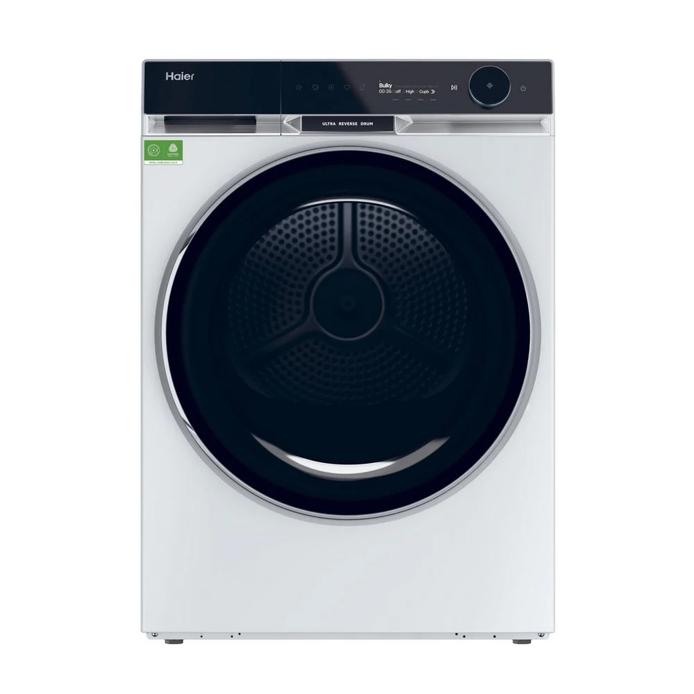 HAIER X Series 11 HD90-A3Q397U1 WiFi-enabled 9kg Heat Pump Tumble Dryer White - A+++ Rated
