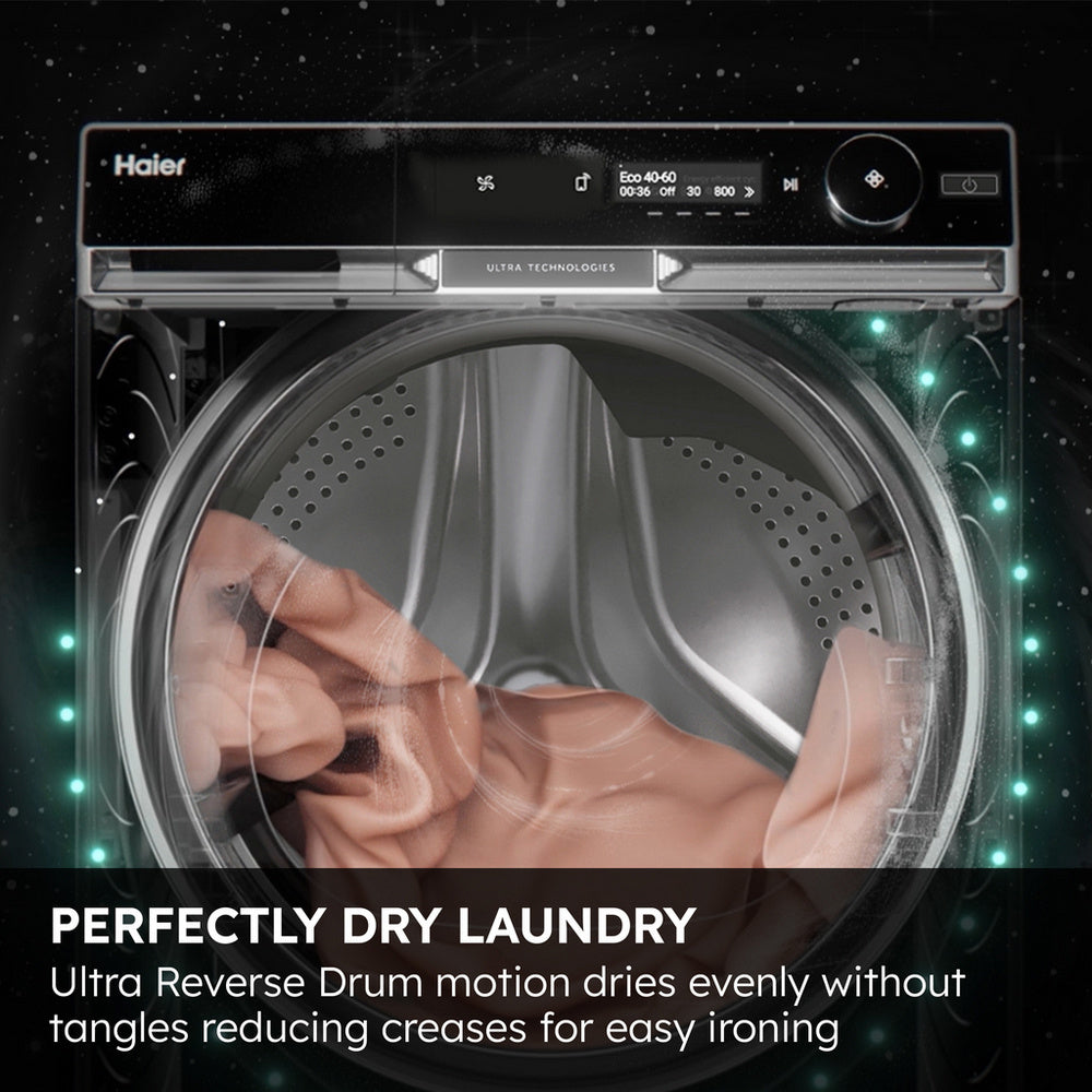 Haier X Series 11 HW110-BD14397UUK 11kg 1400 Spin Freestanding Washing Machine White