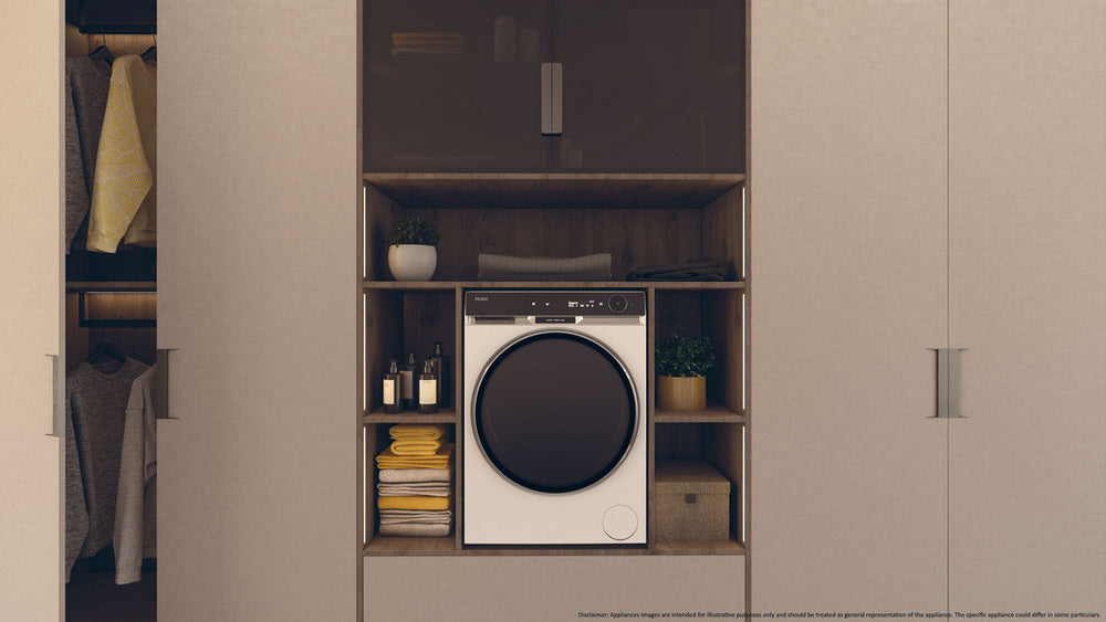 Haier X Series 11 HW110-BD14397UUK 11kg 1400 Spin Freestanding Washing Machine White