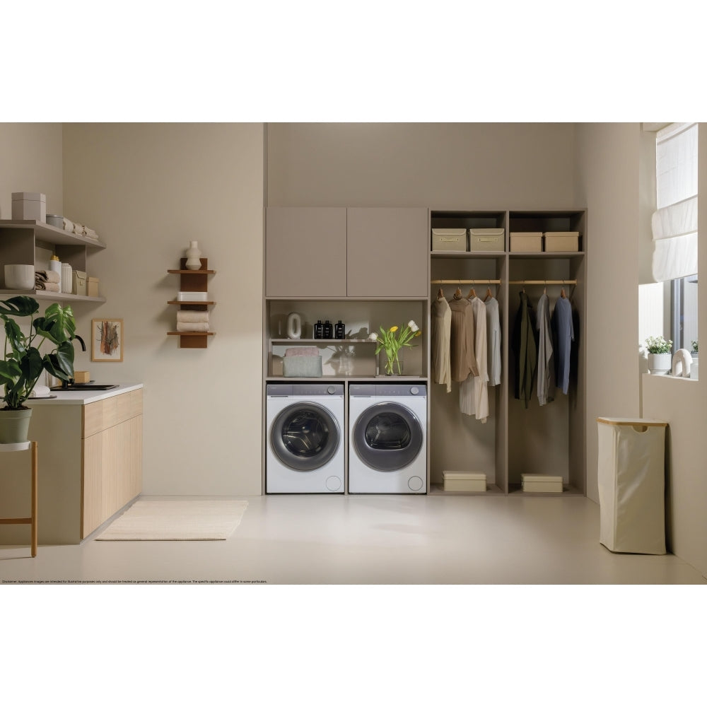 Haier X Series 7 HD100-C367U1-UK WiFi Connected 10Kg Heat Pump Tumble Dryer White - A++ Rated