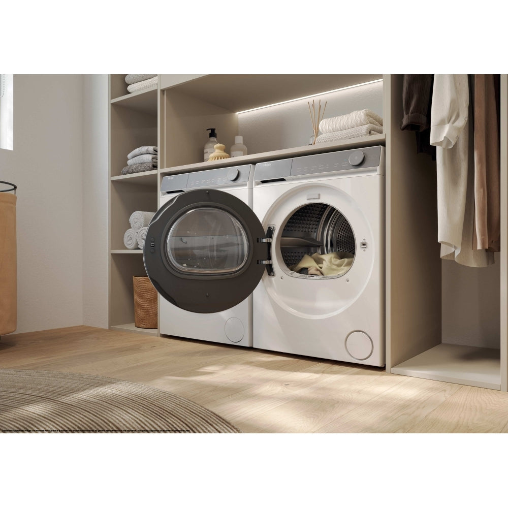 Haier X Series 7 HD100-C367U1-UK WiFi Connected 10Kg Heat Pump Tumble Dryer White - A++ Rated