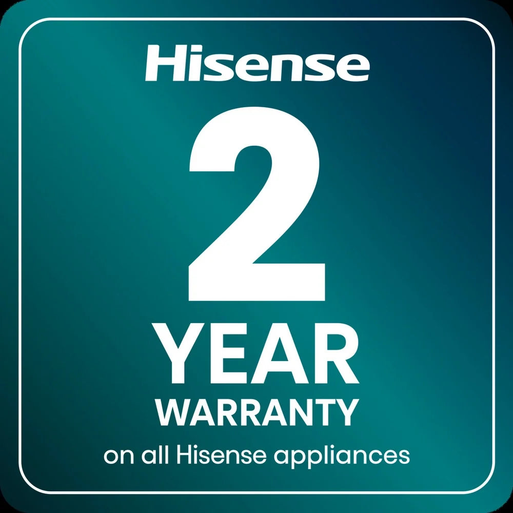 Hisense 3S Series WF3S8043BB3 WiFi-enabled 8kg 1400 Spin Washing Machine Black - A Rated