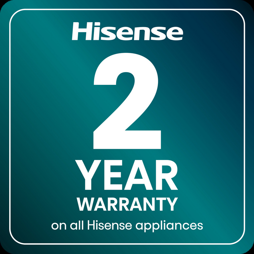 Hisense 3S Series WF3S9043BW3 9kg 1400 Spin WiFi-enabled Freestanding Washing Machine White