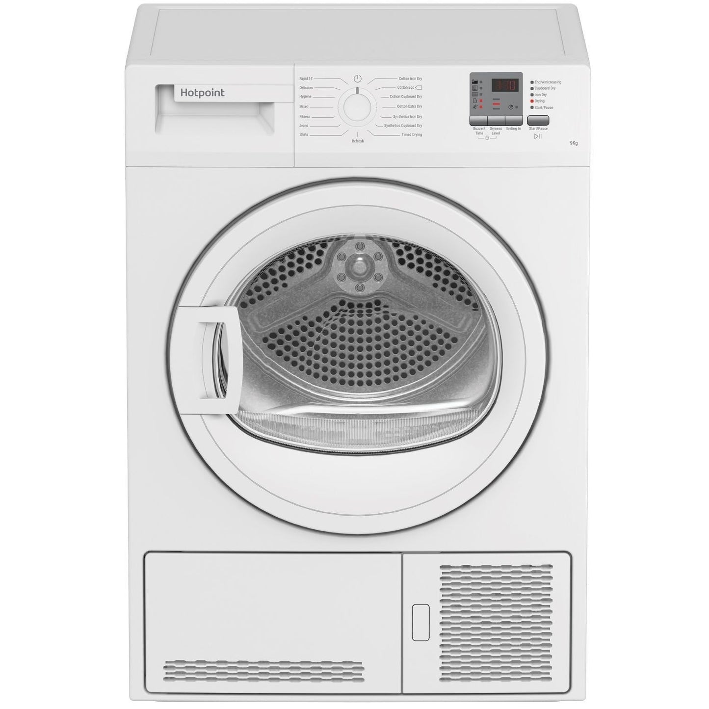 Hotpoint CHDC92WWGDUK 9KG Condenser Tumble Dryer With Sensor Dry White