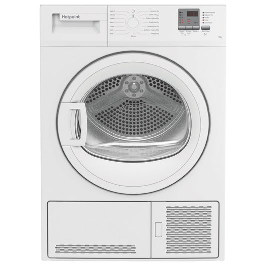 Hotpoint CHDC92WWGDUK 9KG Condenser Tumble Dryer With Sensor Dry White