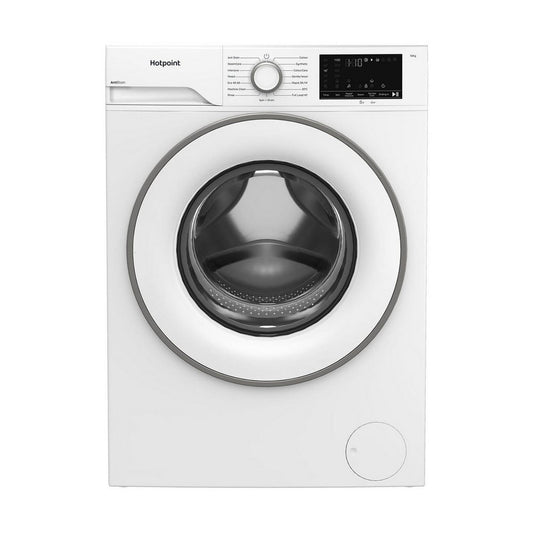 Hotpoint H101ANTISTAINUK 10kg 1400 Spin Freestanding Front Loading Washing Machine White
