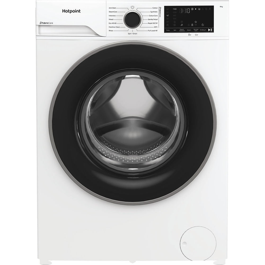 Hotpoint HB 93 CARE UK Fabric Care 1400rpm Washing Machine White with PetHairCare HB93CAREUK