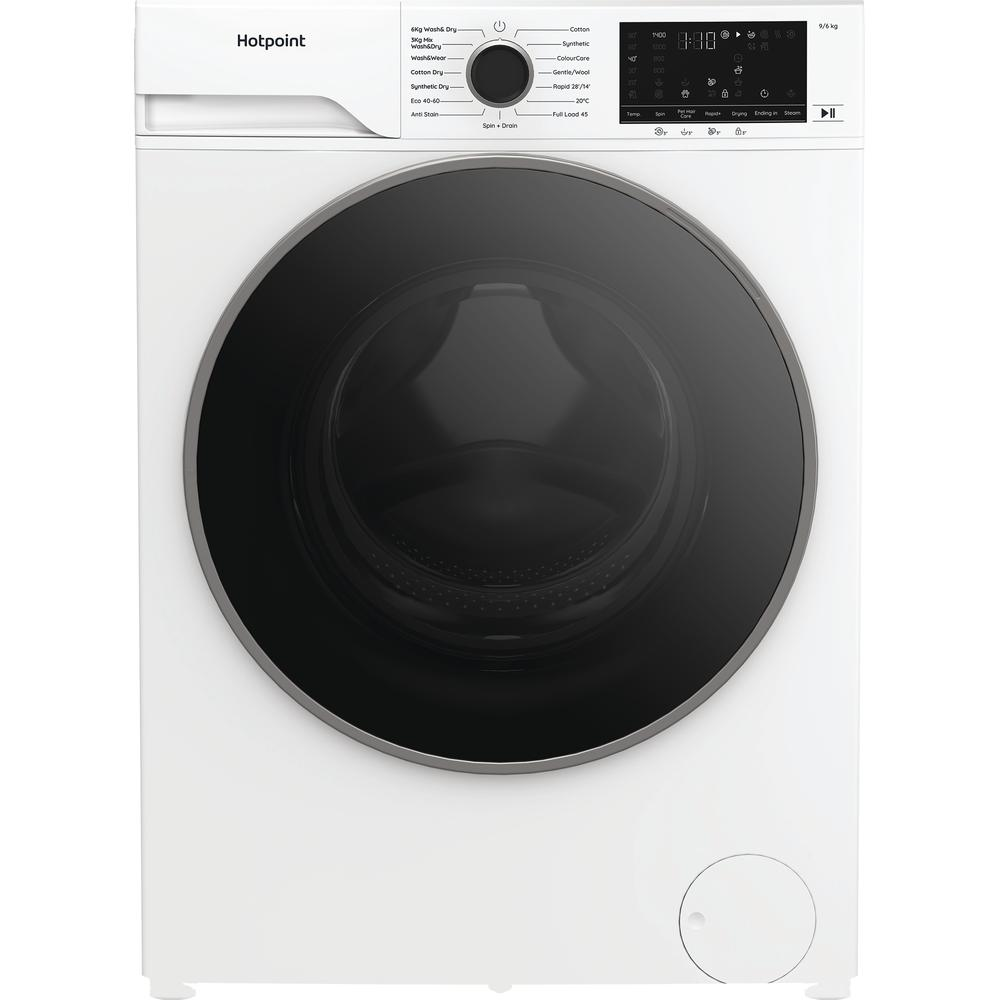 Hotpoint HBD9681ANTISTAINUK 9+6kg 1400 Spin Freestanding Washer Dryer White