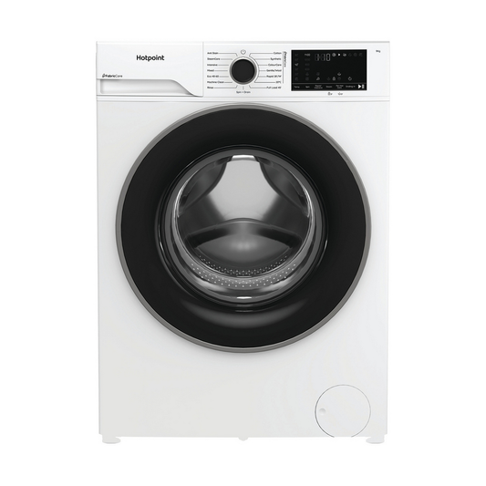 Hotpoint HBWH 93 CARE UK 9kg 1400 Spin Front Load Washing Machine White - Clearance