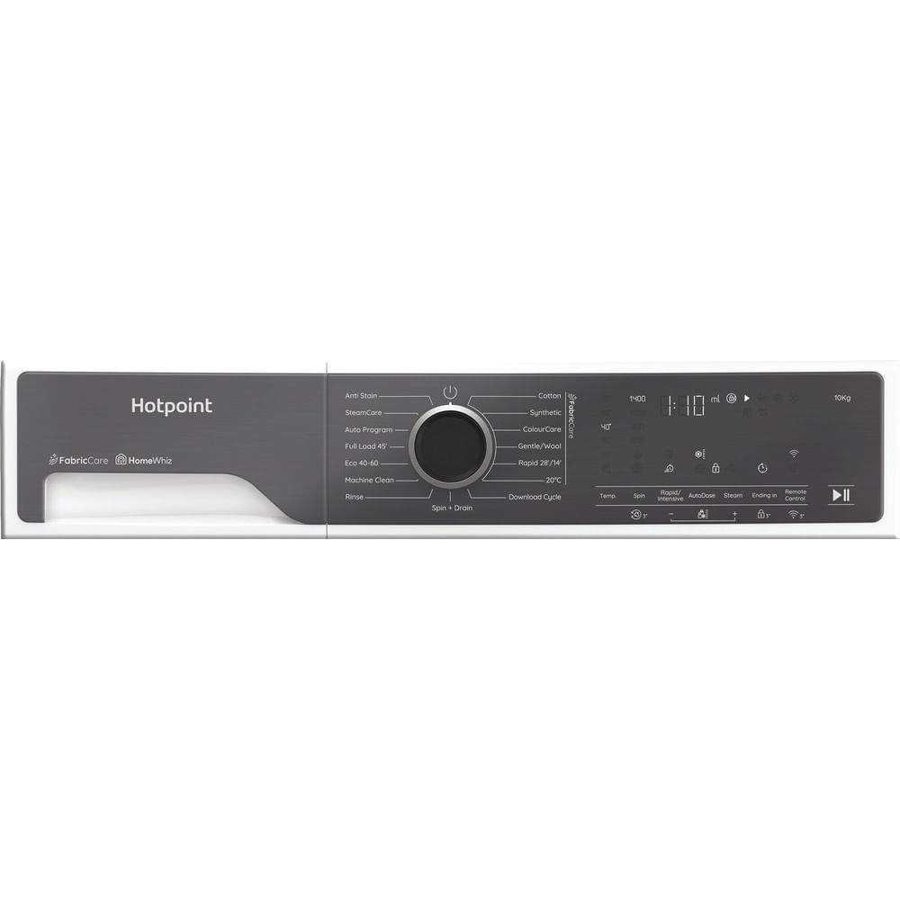 Hotpoint HP 105A CARE UK Fabric Care Pro Freestanding 10kg 1400rpm Washing Machine with HomeWhiz White HP105ACAREUK