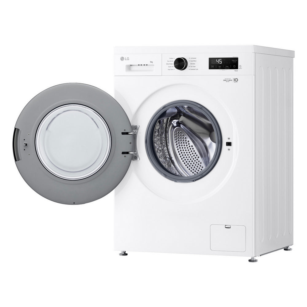LG Series 2 Direct Drive F4X1009NWK 9kg 1400 Spin Washing Machine White - A Rated