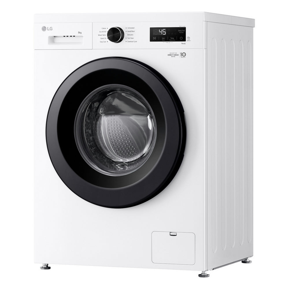 LG Series 2 Direct Drive F4X1009NWK 9kg 1400 Spin Washing Machine White - A Rated