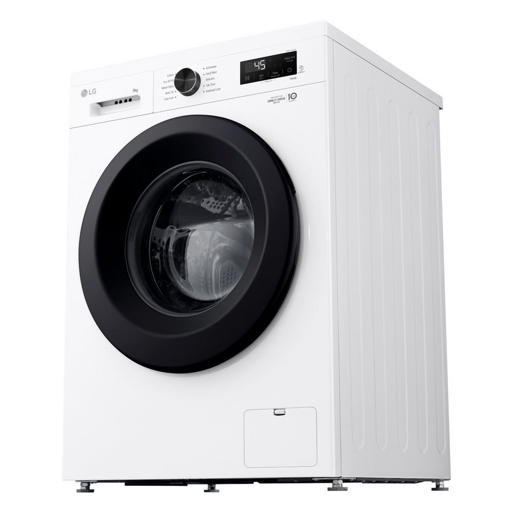 LG Series 2 Direct Drive F4X1009NWK 9kg 1400 Spin Washing Machine White - A Rated