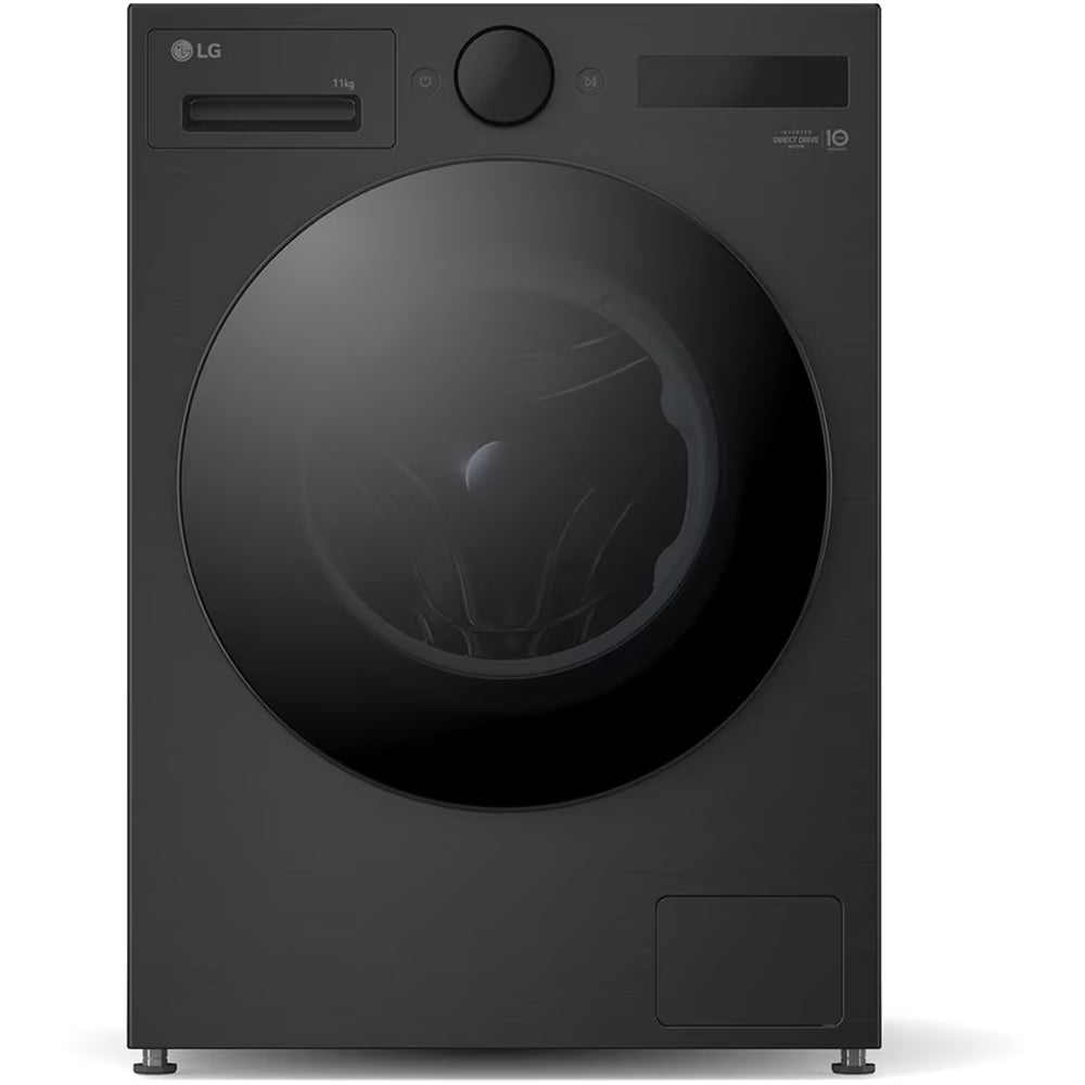 LG Series 7 AI Direct Drive F4X7011TBB 11 kg 1400 Spin Washing Machine Matte Black - A Rated