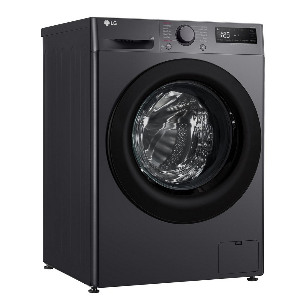LG Series 4 AI Direct Drive F4Y510GBLN1 10kg 1400 Spin Washing Machine Slate Grey - A Rated