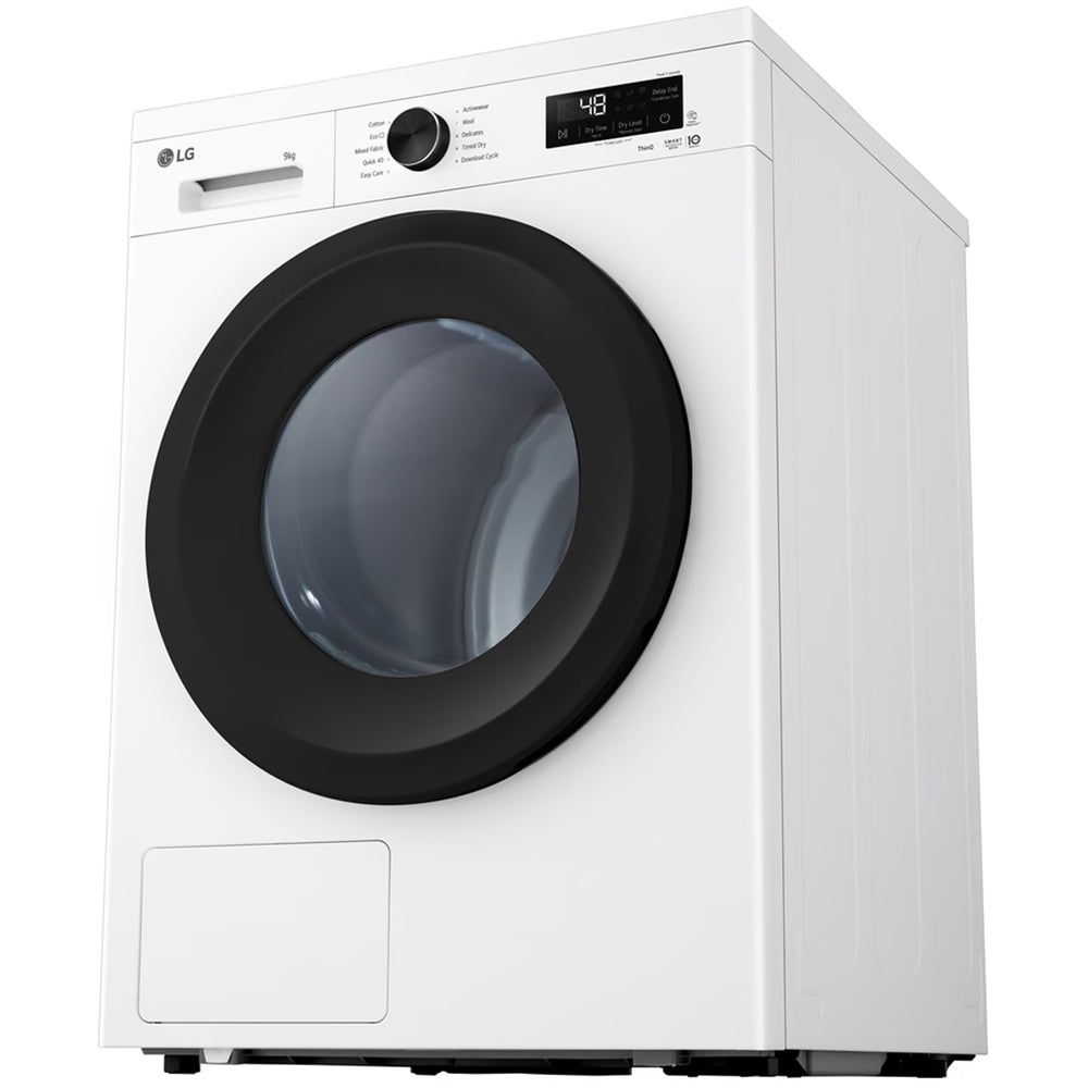 LG Series 2 ThinQ RHX1009NWK 9kg Heat Pump Tumble Dryer White - A+++ Rated