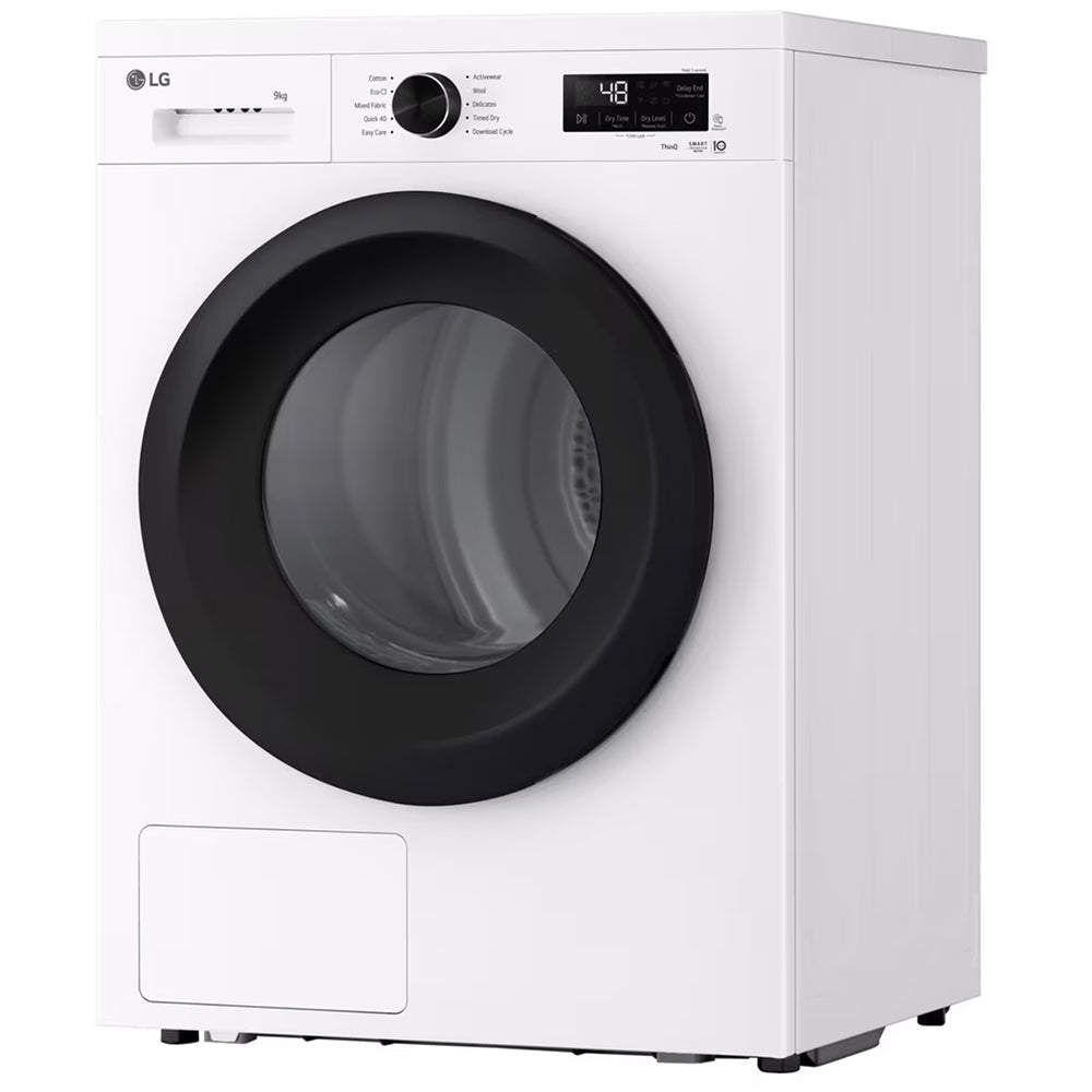 LG Series 2 ThinQ RHX1009NWK 9kg Heat Pump Tumble Dryer White - A+++ Rated