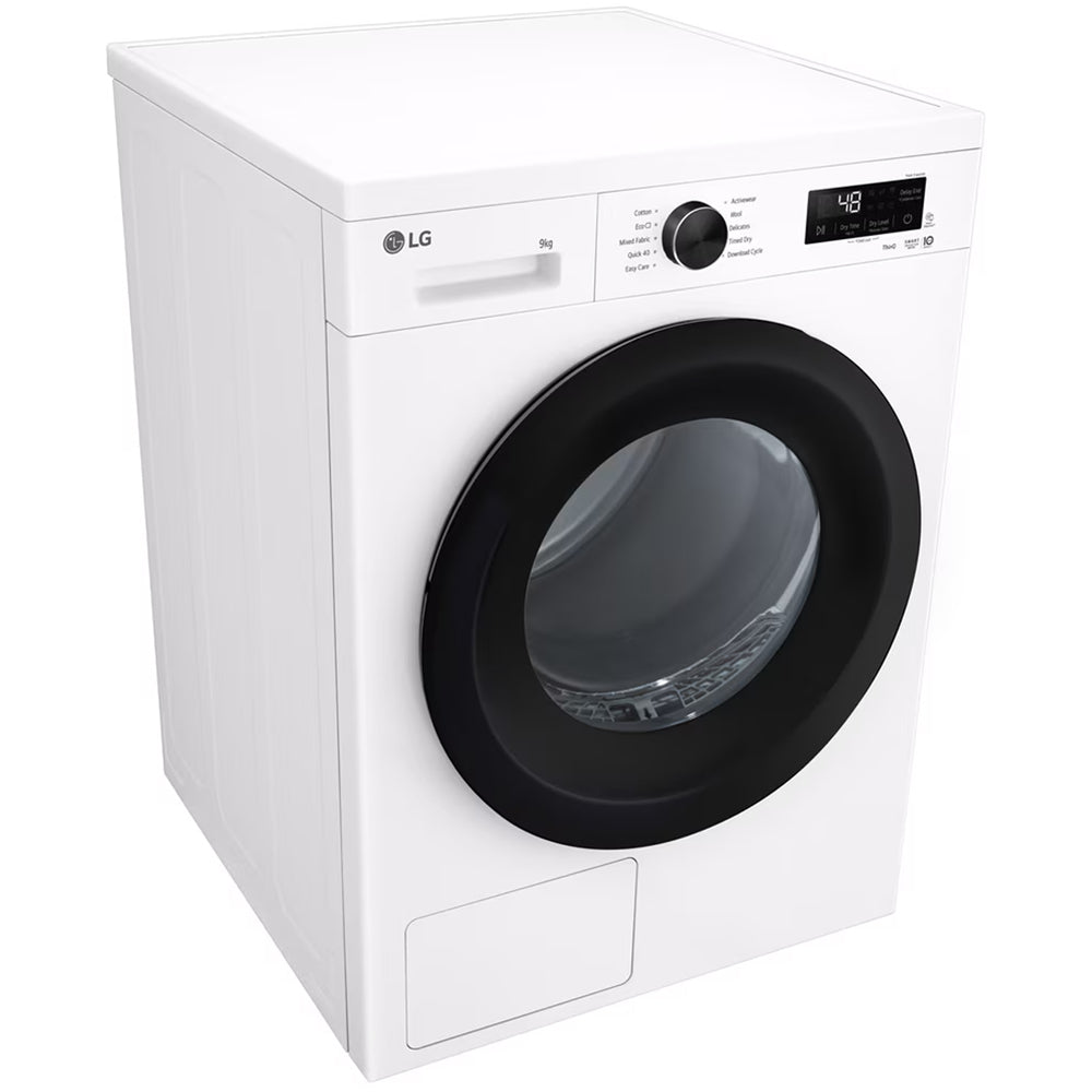 LG Series 2 ThinQ RHX1009NWK 9kg Heat Pump Tumble Dryer White - A+++ Rated