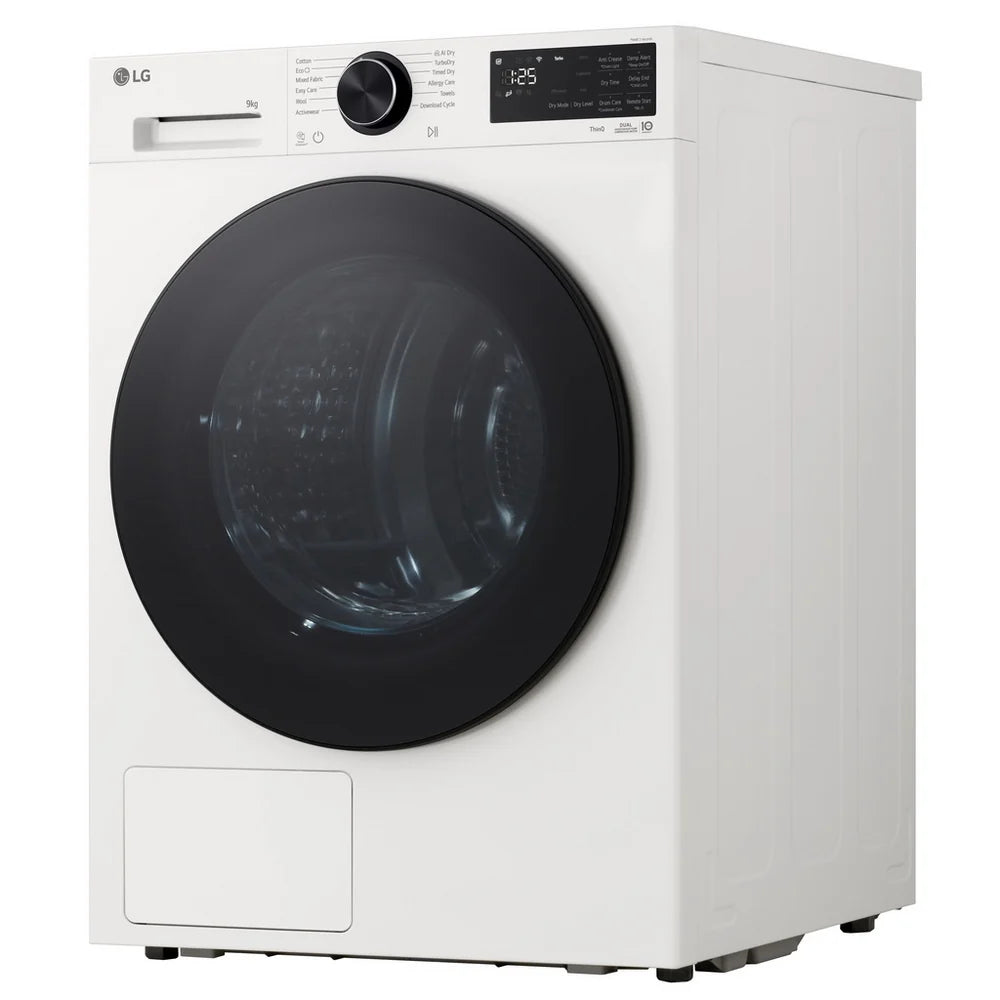 LG Series 5 RHX5009TWB 9kg Dual Inverter Heat Pump Tumble Dryer White A+++ Rated
