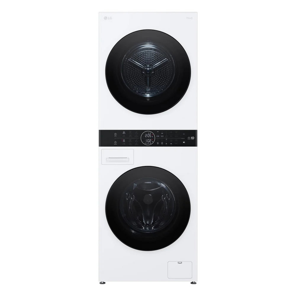 LG WT1210WWF 12kg Wash 10kg Dry 1400 Spin Washer Dryer Tower - White