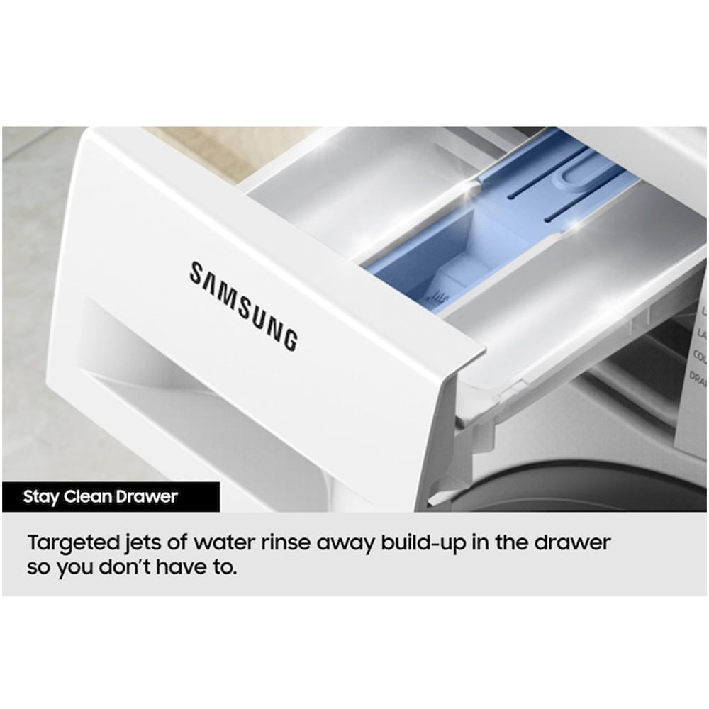 Samsung Series 5 WD80TA046BEEU Ecobubble AI Energy 8kg+5kg 1400 Spin Washer Dryer White