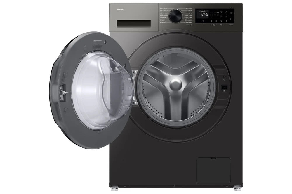 Samsung Series 5 WD90HG5U34BXEU Ecobubble AI Energy 9kg+6kg 1400 Spin Washer Dryer - Inox